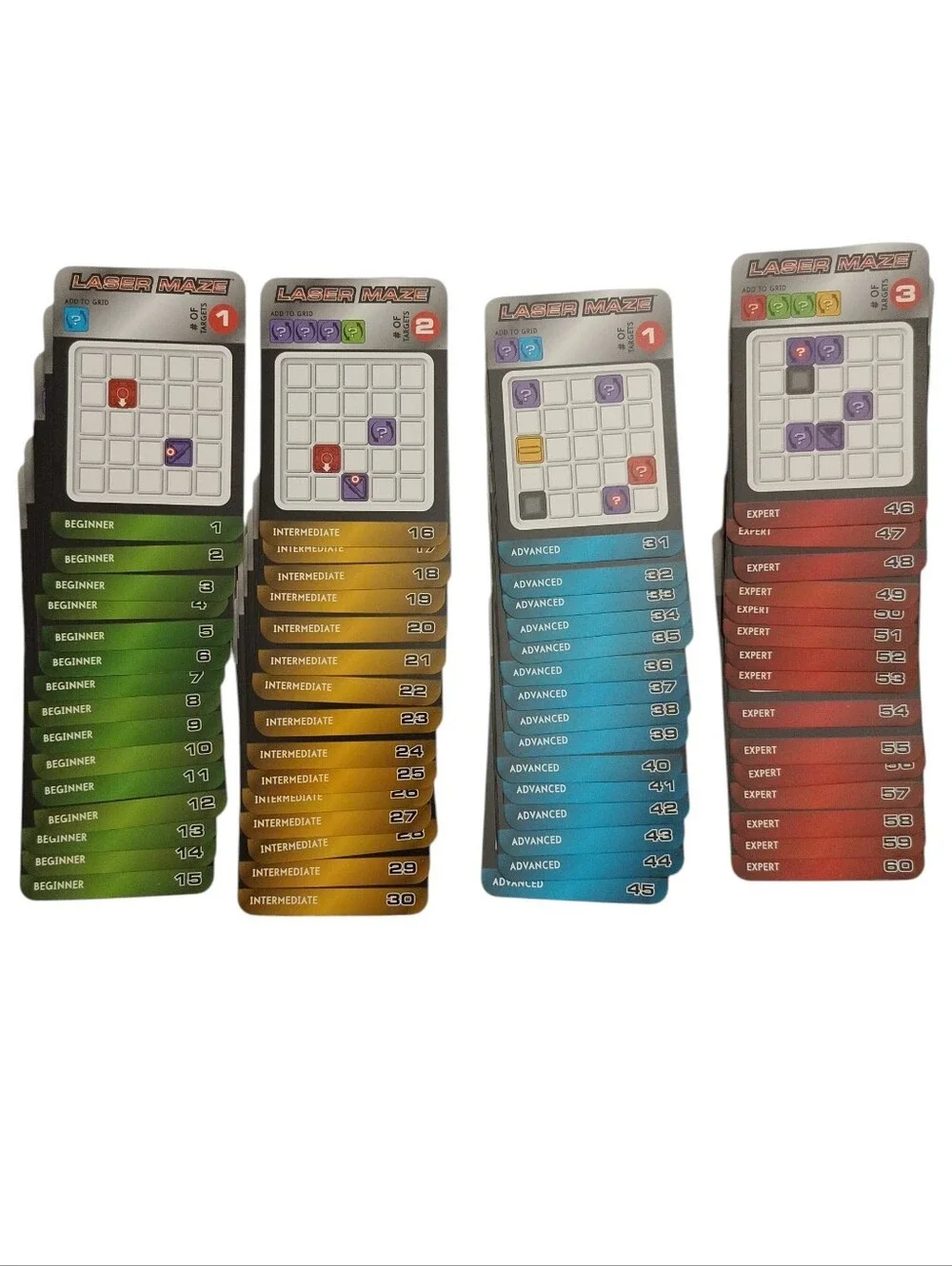Think Fun Laser Maze Brain Game 2012 STEM Logic Puzzle Activity Fun 8+ COMPLETE